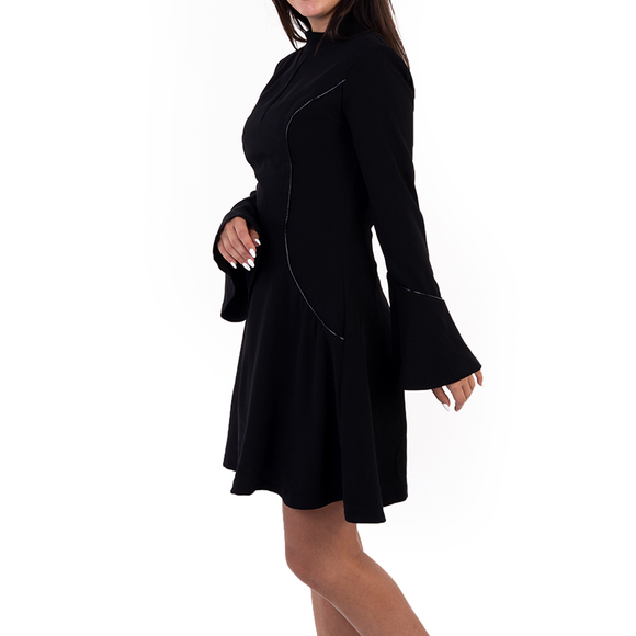 Network Dress Women Black - Picture 3 of 5